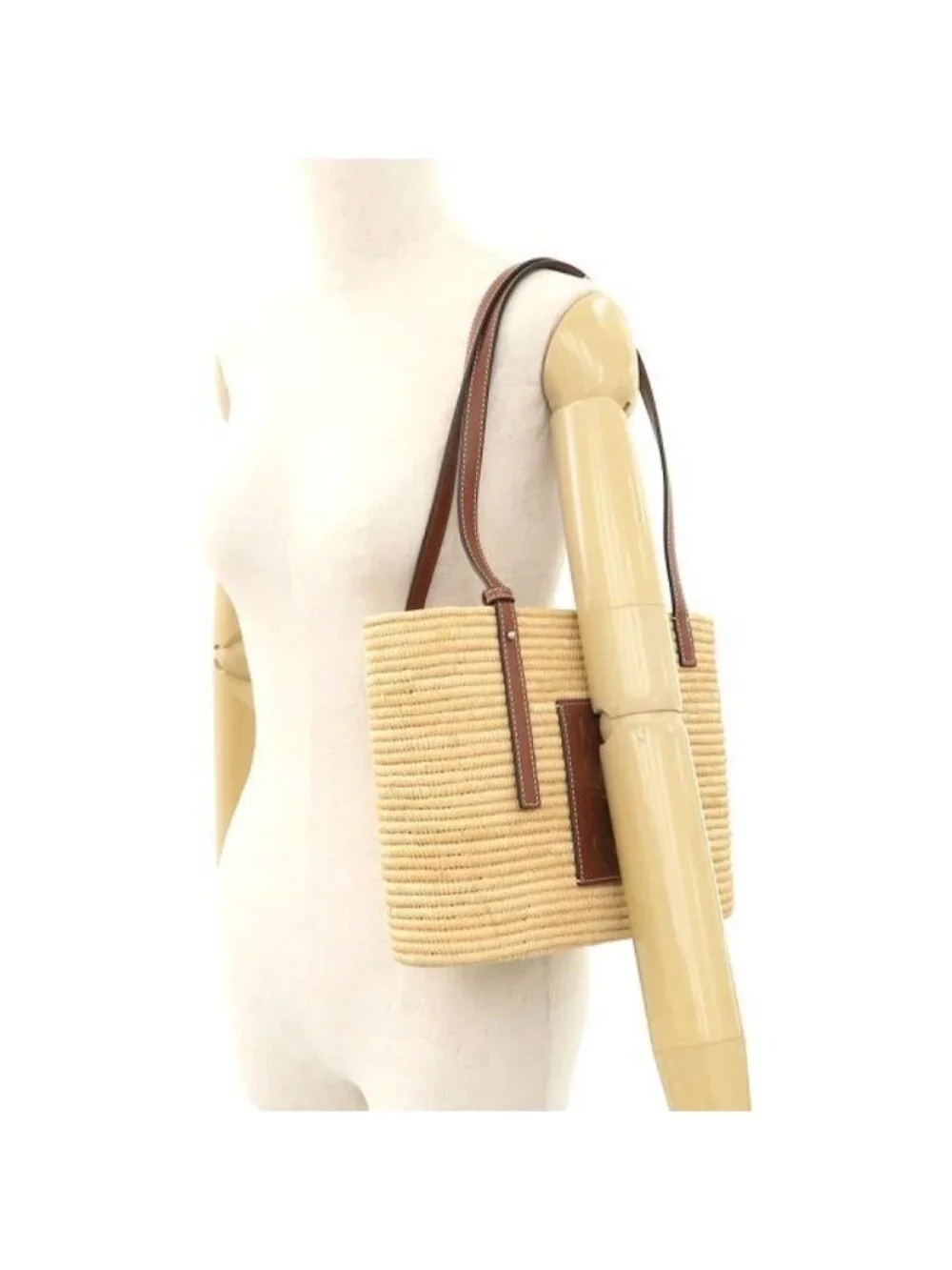 Loewe Square Basket Bag Small